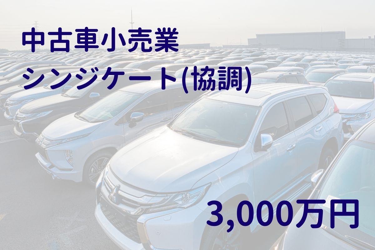 中古車小売業のシンジケートローン（協調融資）